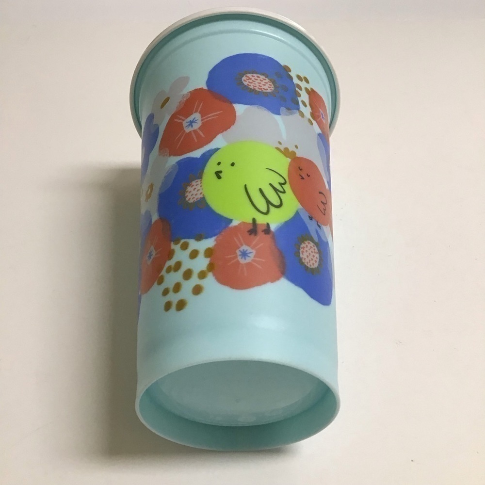 Starbucks Easter Chick Reusable Plastic Hot/Cold Cup 16 oz. With Lid 2013 Spring - Picture 6 of 11